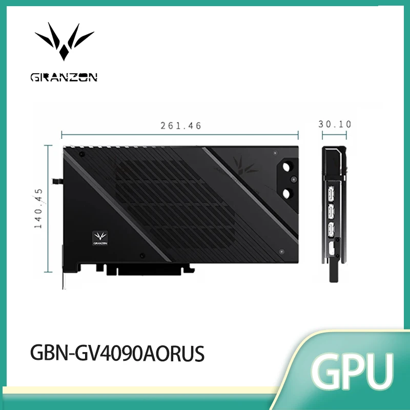 Rtx 4090 Water Block - Granzon Water Block for Gigabyte GeForce