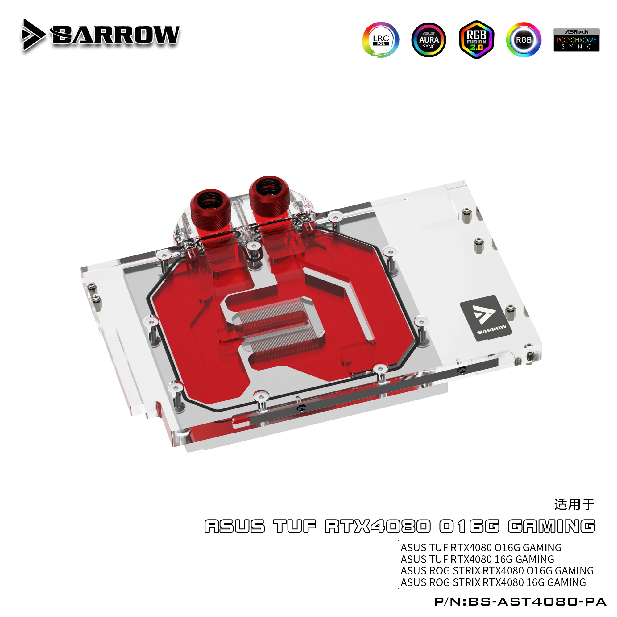 Barrow BS-AST4080-PA,4080 GPU  - đánh giá và giá Rtx 4090 Water Block